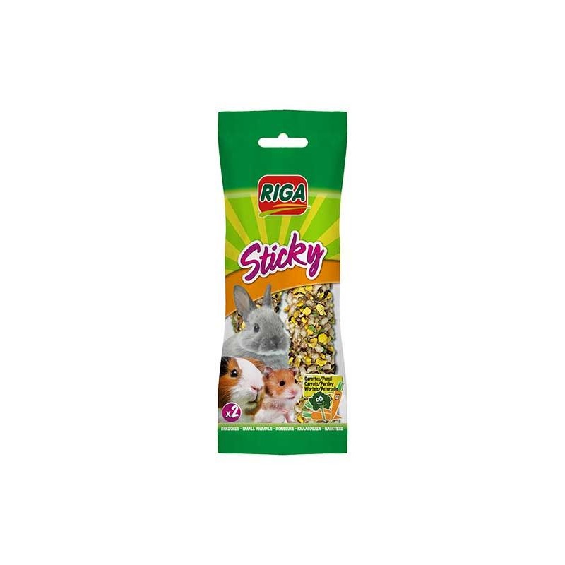 Friandises STICKY lapin cochon d'inde, persil carotte, use les dents.